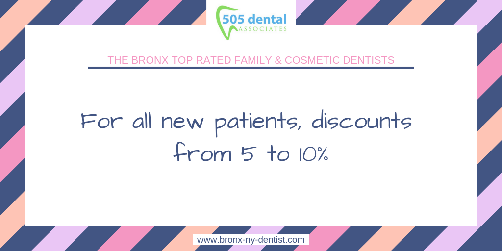 Discount for new patients from 505 Dental Associates